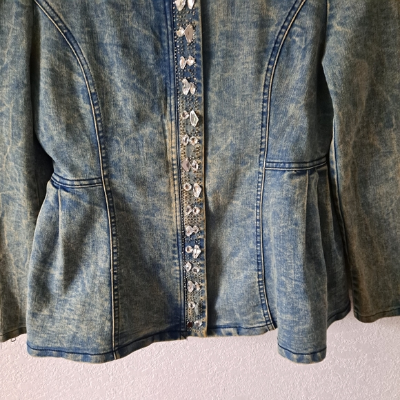 Embellished Denim Jacket - Picture 3 of 8